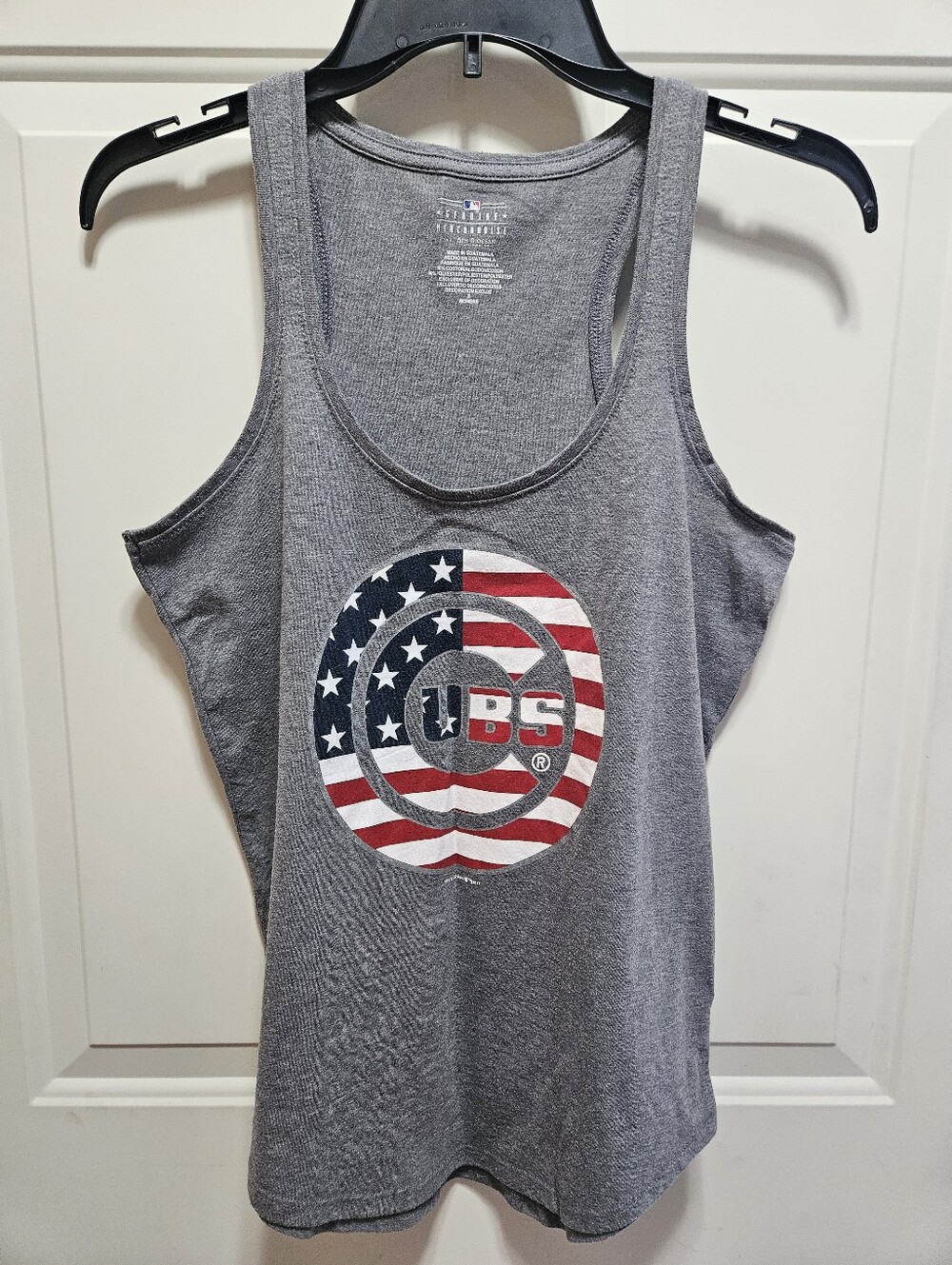 5th & Ocean MLB Americana Chicago Cubs Racerback Tank Top